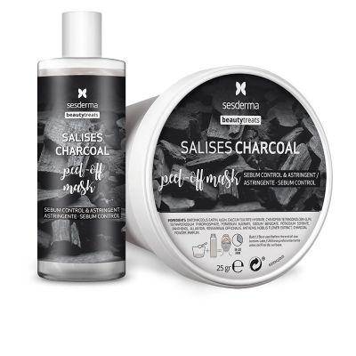 BEAUTY TREATS SALISES CHARCOAL peel off mask 25 gr + 75 ml