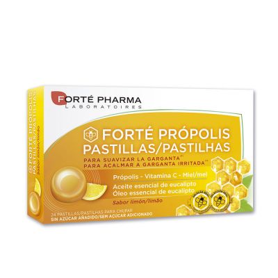 FORTÉ PROPOLIS lemon tablets 24 u
