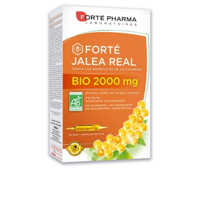 FORTÉ GELÉE ROYALE BIO 2000 mg ampoules 20 x 15 ml