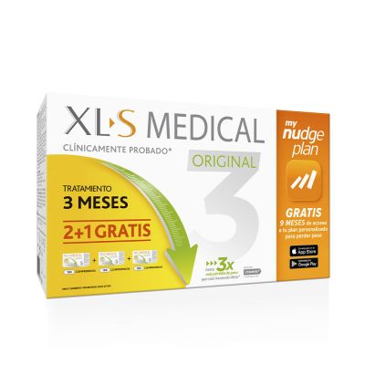 XLS MEDICAL ORIGINAL FAT CAPTAGRASA LOT 540 gélules