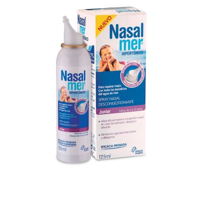 NASALMER HIPERTÓNICO spray nasal descongestionante junior 125 ml