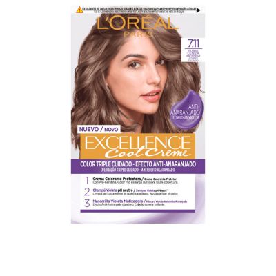 EXCELLENCE Teinture crème #7.11-blond cendré intense 192 ml