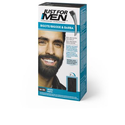 Colorazione in gel di bigote, barba e spille nere 15 ml