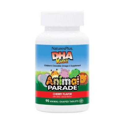 Animal Parade Dha Chewables 90comp NatureS Plus