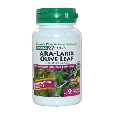 Ara-Larix Foglia di Olivo Senza Glutine 30comp NatureS Plus