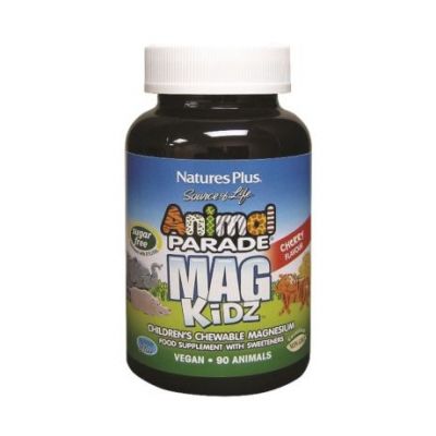 Animal Parade Mag Kidz Gluten Free Vegan 90comp NatureS Plus