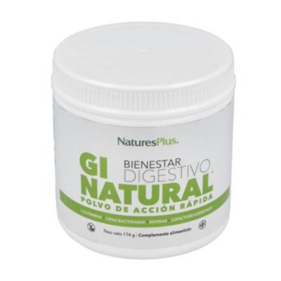 GI Natural Polvo Bienestar Digestivo SinGluten 174g NatureS Plus