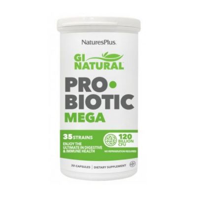 GI Natural Probiotic Mega SinGluten 30caps NatureS Plus
