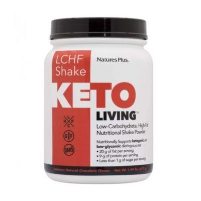 Living Batido Choco SinGluten Keto 578g NatureS Plus