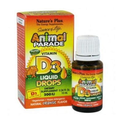 Animal Parade Vitamin-D 10ml NatureS Plus