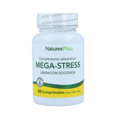 Mega Stress SinGluten 60comp Natures Plus