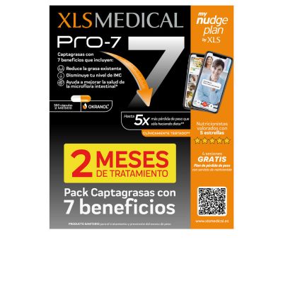 XLS MEDICAL PRO-7 GRAS CAPTAGRASE LOT 360 gélules