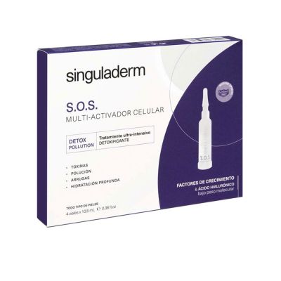 SINGULADERM S.O.S. detox-pollution 4 x 10.5 ml
