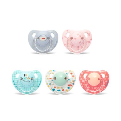 ANATOMICA 2019 anatomischer Silikonschnuller 0-6M #Sortiment 1 Stk