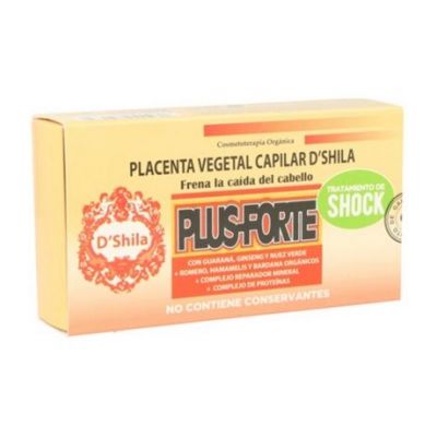 Vegetal Hair Placenta Plus Forte 4 Vialsx25ml Shila
