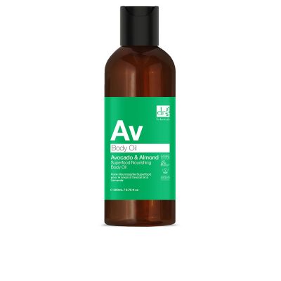 Olio per il corpo nutriente di avocado e mandorle superfood 200 ml