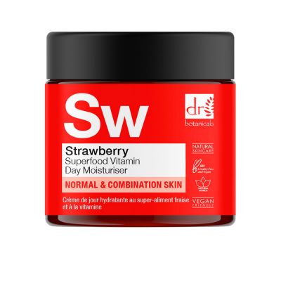 Crema idratante per la giornata di vitamina superfood alla fragola 60 ml