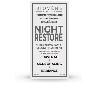 Night Restore Super Glow Facial Serum Treatment 30 ml