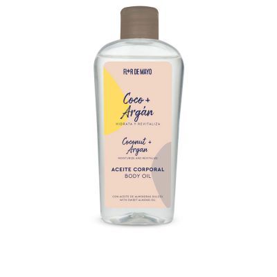 Olio per il corpo idratante di cocco e argan 200 ml