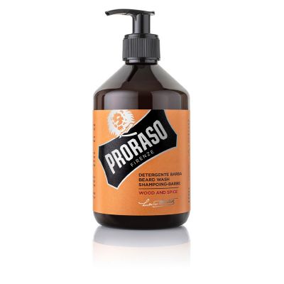Shampoo in legno e spezie per barba 500 ml