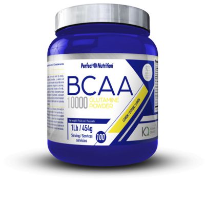 BCAA GLUTAMINE POUDRE 10000 #citron 454 gr