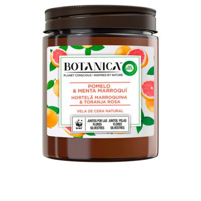 BOUGIE BOTANICA pamplemousse & menthe 205 gr