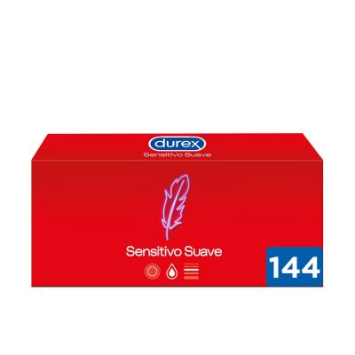 SENSITIVO SUAVE preservativos 144 u