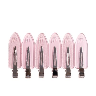 MERMADE no crease clips #pink 6 u