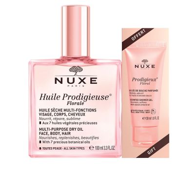 Lotto di olio secco floreale di Huile Prodigieuse 2 pz
