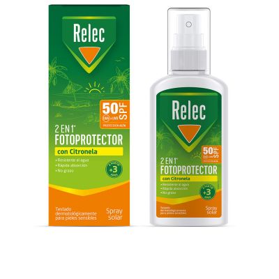 FOTOPROTECTOR 2 en 1 solar citronela spray SPF50 100 ml