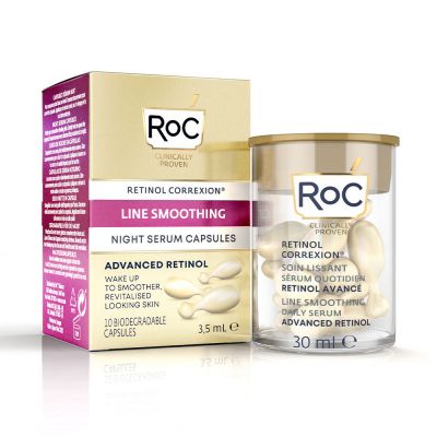 Linea levigando le capsule sieriche notturne 10 u