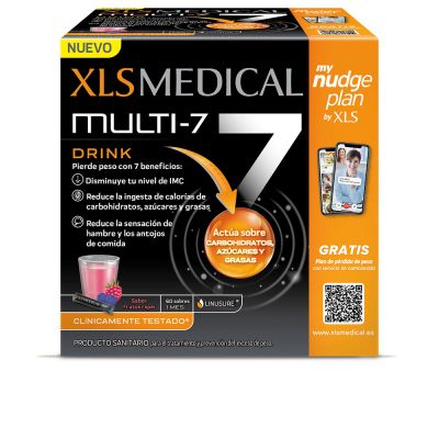 XLS MEDICAL MULTI-7 boisson aux fruits rouges 60 sachets