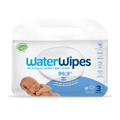 WATERWIPES baby water wipes 99.9% organic 180 u