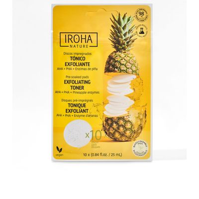 Toner esfoliante cuscinetti pre-sottili 10 u