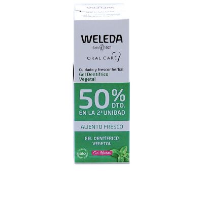ORAL CARE pasta dentífrica vegetal promo 2 x 75 ml