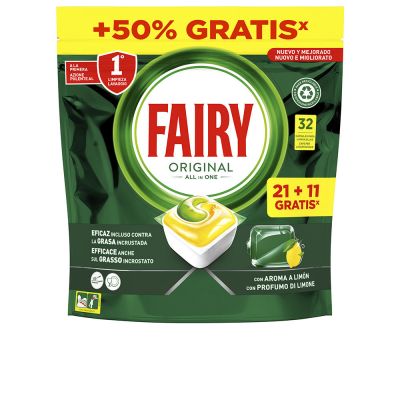 FÉE TOUT EN 1 CITRON lave-vaisselle 32 capsules
