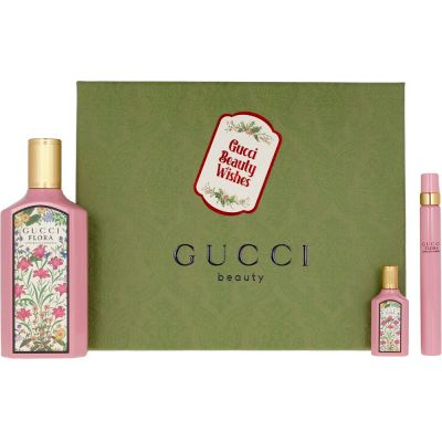 GUCCI FLORA GORGEOUS GARDENIA LOT 3 pcs