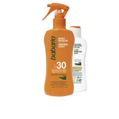 Solare aloe vera spf30 pistola lotto 2 pz