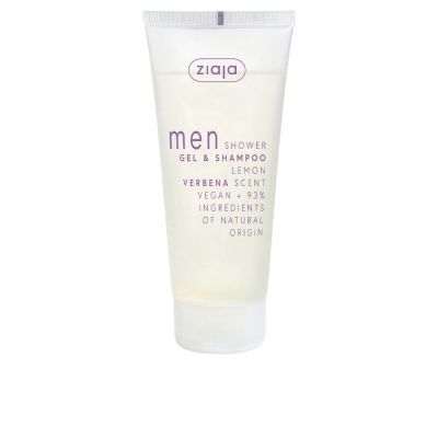 Gel per la doccia da uomo e 200 ml di verbena al limone