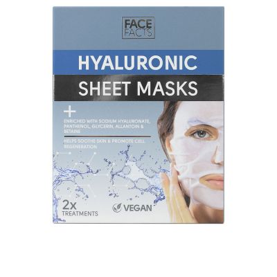 Maschere fogli ialuroniche 2 x 20 ml