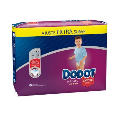 DODOT PANTS ACTIVITY size 6 diaper-panties 15 - + kg 37 u