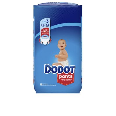DODOT PANTS STAGES size 3 diaper-panties 6-11 kg 54 u
