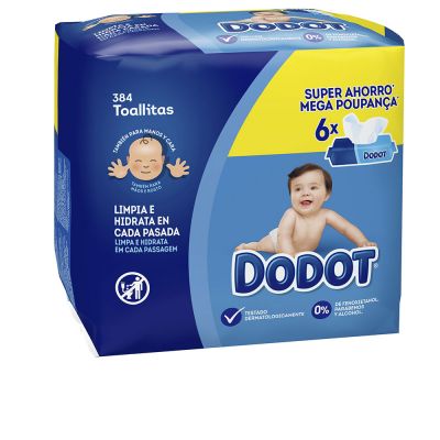 DODOT STAGES wet wipes 384 u