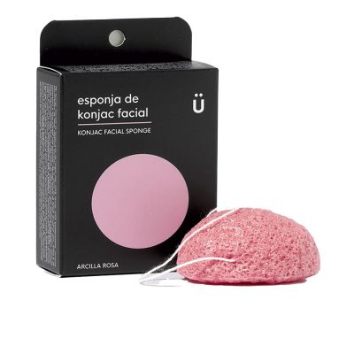 Spugna konjac argilla rosa facciale 15 gr