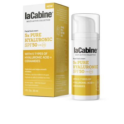 5x crema fluido facciale ialuronico puro SPF50 30 ml