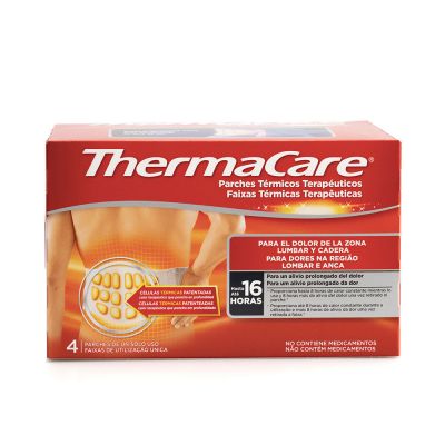 THERMACARE Lenden-Hüft-Wärmepflaster 4 Stück