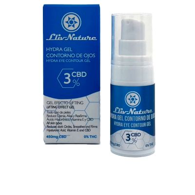 3% CBD hydra gel contorno de ojos 15 ml