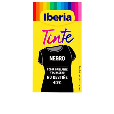 IBERIA CLOTHING DYE ne se décolore pas 40º #noir 70 gr