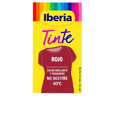IBERIA CLOTHING DYE ne se décolore pas 40º #rouge 70 gr