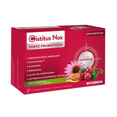 CISTITUS NOX FORTE PROBIÓTICOS sticks 10 u